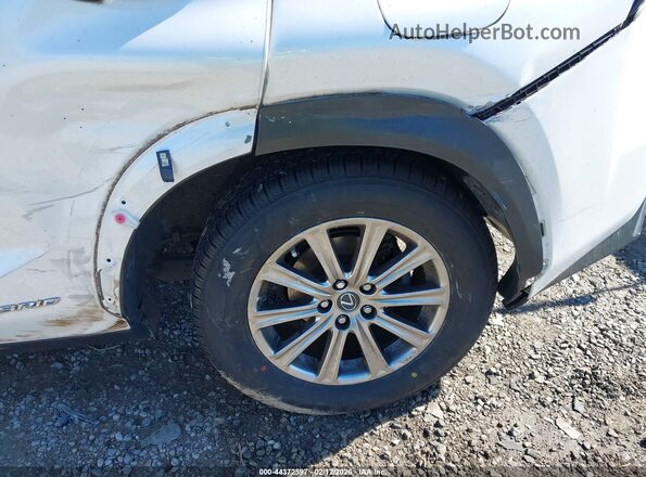 JTJBJRBZ3J2094500 2018 LEXUS NX 300H White Widok z przodu