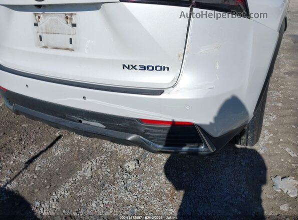 JTJBJRBZ3J2094500 2018 LEXUS NX 300H White 