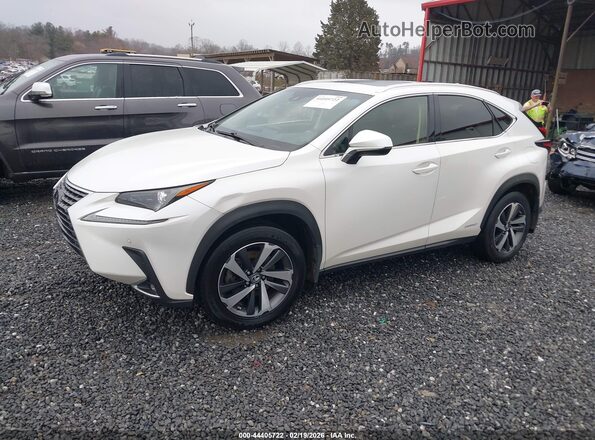 JTJBJRBZ4K2101083 2019 LEXUS NX 300H White 