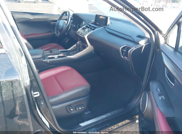 JTJBJRBZ5J2091579 2018 LEXUS NX 300H Black Widok wnętrza z przodu