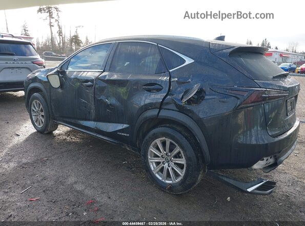 JTJBJRBZ5J2091579 2018 LEXUS NX 300H Black Widok z przodu