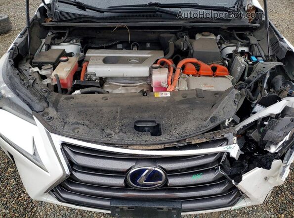 JTJBJRBZ6G2043694 2016 LEXUS NX White Widok wnętrza z tyłu