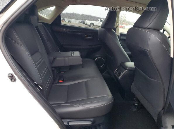 JTJBJRBZ6G2043694 2016 LEXUS NX White Widok tylnych siedzeń