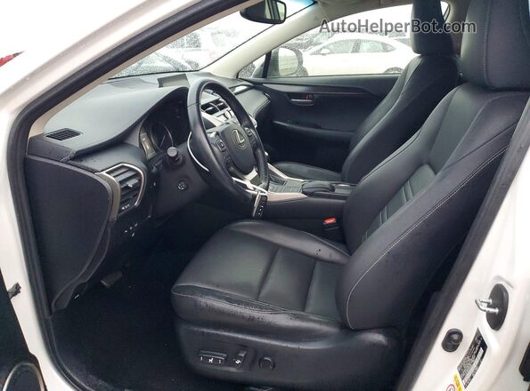 JTJBJRBZ6G2043694 2016 LEXUS NX White Widok wnętrza z przodu