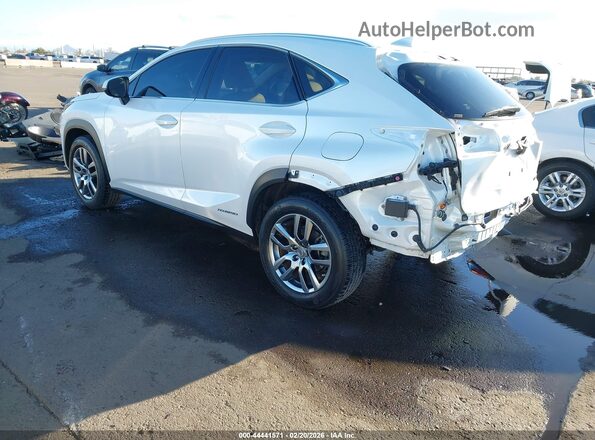 JTJBJRBZ8G2031725 2016 LEXUS NX 300H White უკანა მარცხენა