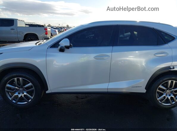 JTJBJRBZ8G2031725 2016 LEXUS NX 300H White 