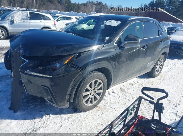 JTJBJRBZ8K2116704 2019 LEXUS NX 300H Black Передня ліва чверть