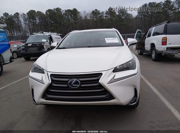 JTJBJRBZXH2072441 2017 LEXUS NX 300H White Вид щитка приладів