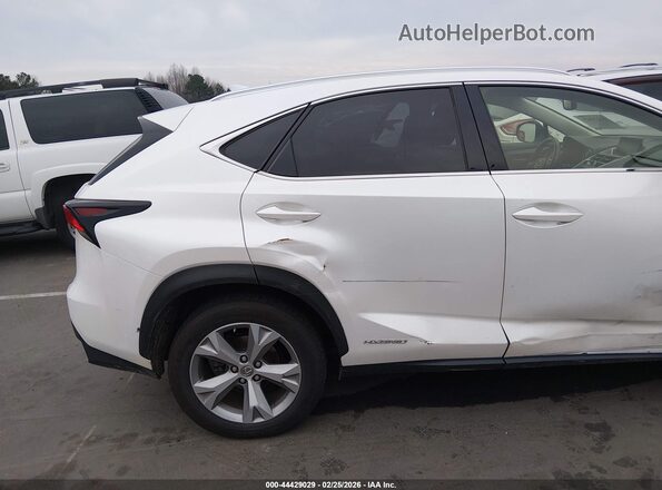 JTJBJRBZXH2072441 2017 LEXUS NX 300H White 