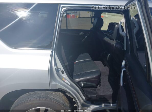 JTJBM7FX8G5124375 2016 LEXUS GX 460 Silver VIN კოდის სტიკერის ხედი