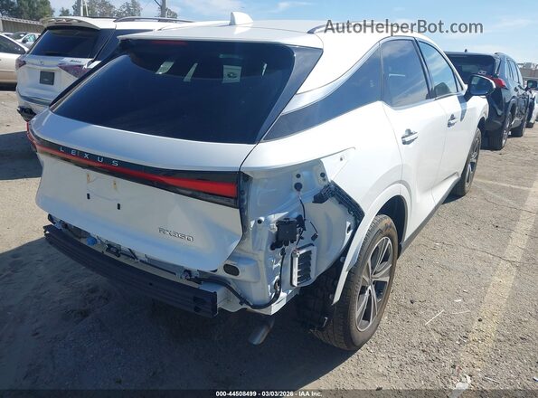 JTJCHMAA4R2013305 2024 LEXUS RX 350 Белый Задняя правая четверть