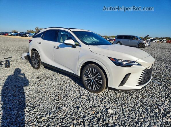 JTJCHMAA6P2007258 2023 LEXUS RX Белый Передняя правая четверть