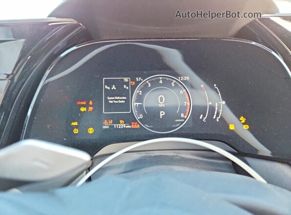 JTJCHMAA6P2007258 2023 LEXUS RX Белый Вид щитка приборов