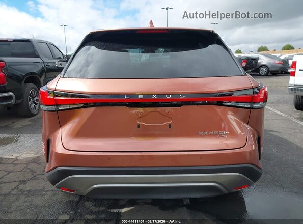 JTJCJMGA0R2014303 2024 LEXUS RX 450H+ Orange 