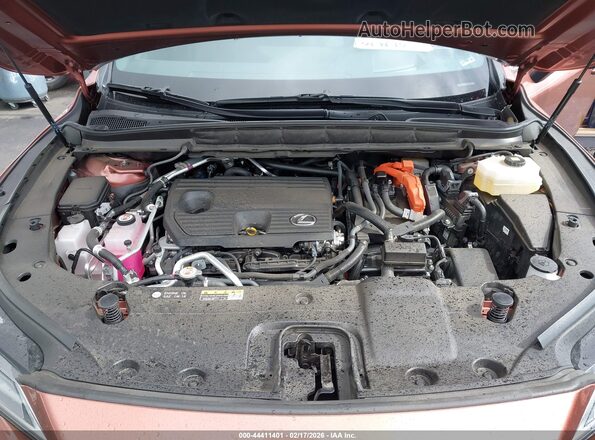 JTJCJMGA0R2014303 2024 LEXUS RX 450H+ Orange Vista trasera