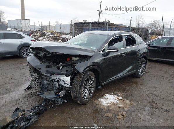 JTJCJMGA6S2025943 2025 LEXUS RX 450H+ Black Передня ліва чверть