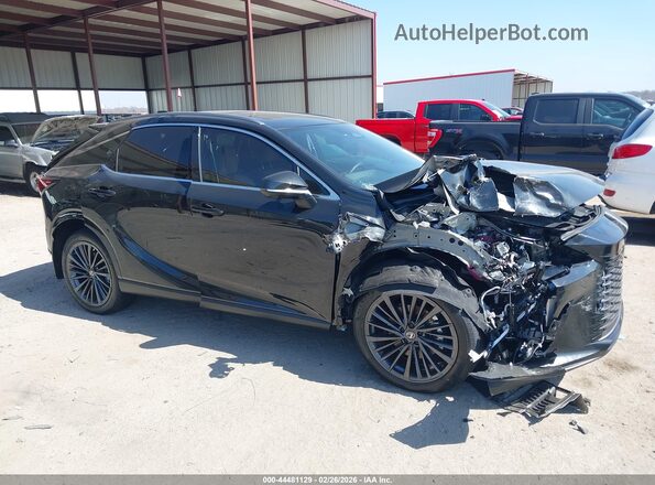 JTJCJMGA6T2039276 2026 LEXUS RX 450H+ Black Սալոնի հետևի տեսք