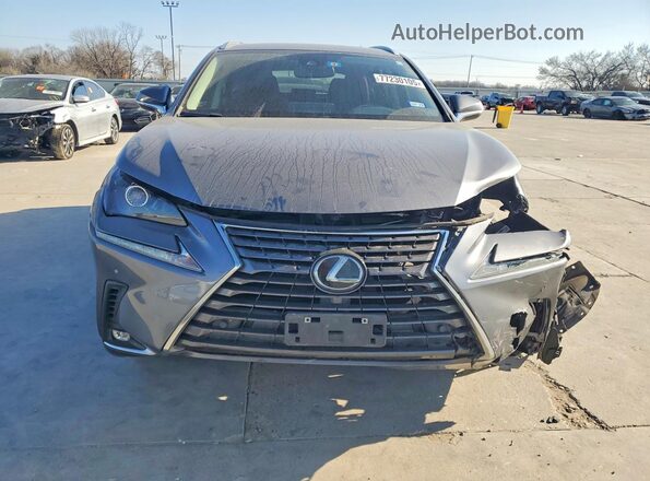 JTJDARBZ1M2196035 2021 LEXUS NX Gray 