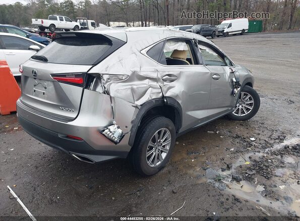 JTJDARBZ3M2195680 2021 LEXUS NX 300 Silver Tył prawy