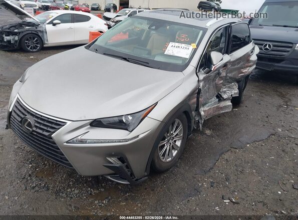 JTJDARBZ3M2195680 2021 LEXUS NX 300 Silver Przód lewy