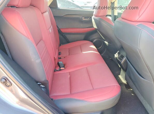 JTJDARBZXM2202625 2021 LEXUS NX Gray Widok tylnych siedzeń