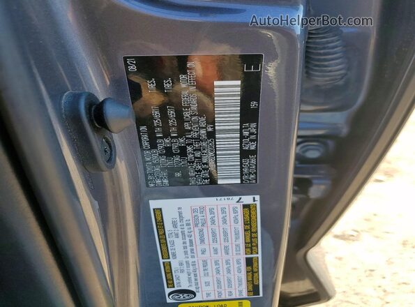 JTJDARBZXM2202625 2021 LEXUS NX Gray Widok komory silnika
