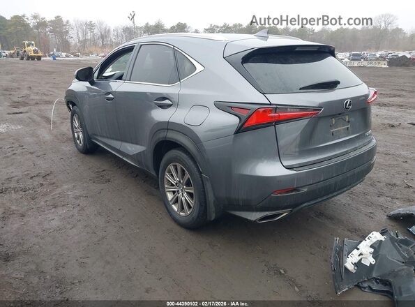 JTJDARDZ2M2240928 2021 LEXUS NX 300 Gray უკანა მარცხენა
