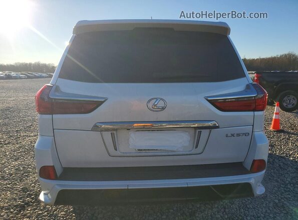 JTJDY7AX0L4317530 2020 LEXUS LX White Widok z tyłu