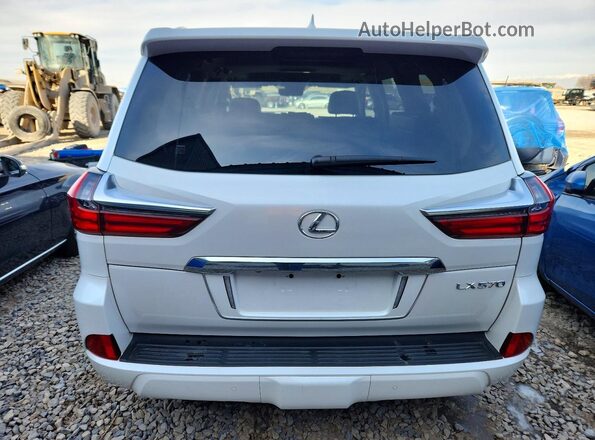 JTJDY7AX3M4336624 2021 LEXUS LX White Вид ззаду