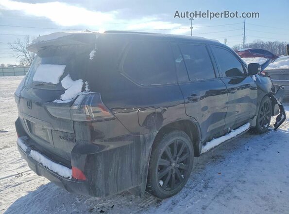 JTJDY7AX3M4341211 2021 LEXUS LX Black Հետևի աջ