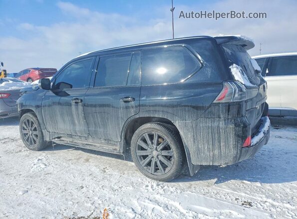 JTJDY7AX3M4341211 2021 LEXUS LX Black Հետևի ձախ