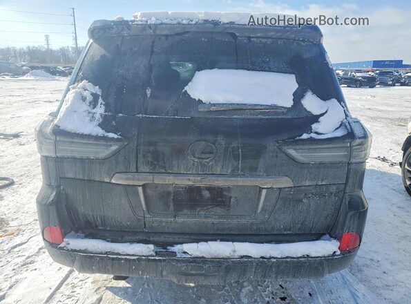 JTJDY7AX3M4341211 2021 LEXUS LX Black Հետևի տեսք
