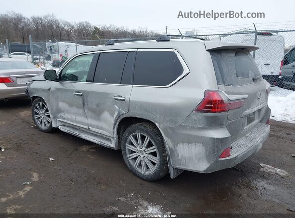 JTJDY7AX6L4316351 2020 LEXUS LX 570 Silver უკანა მარცხენა