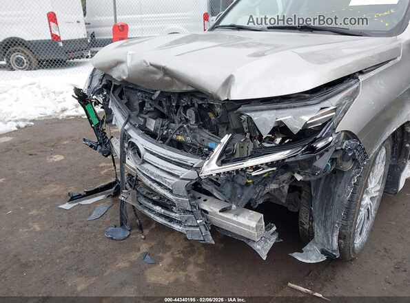 JTJDY7AX6L4316351 2020 LEXUS LX 570 Silver წინა ხედი