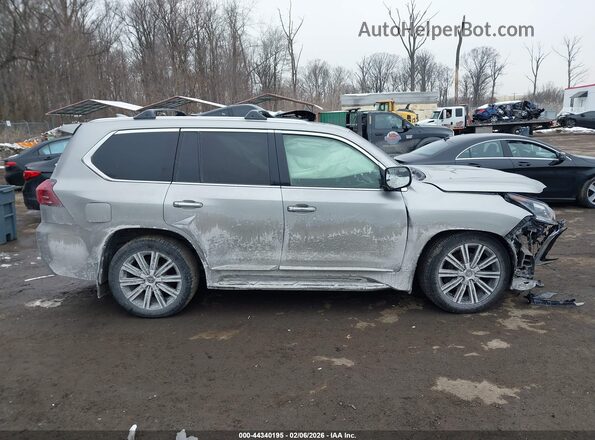 JTJDY7AX6L4316351 2020 LEXUS LX 570 Silver ხელსაწყოთა პანელის ხედი