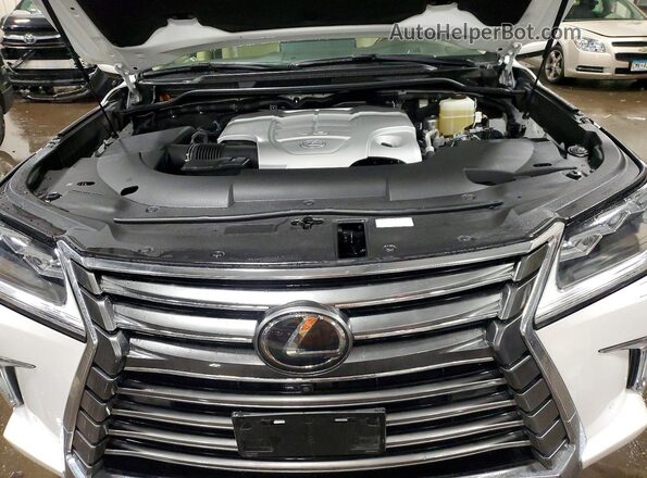 JTJDY7AX9L4325299 2020 LEXUS LX White Widok komory silnika