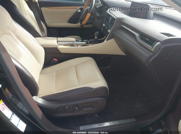 JTJDZKCA0J2010666 2018 LEXUS RX 350L  Widok wnętrza z przodu