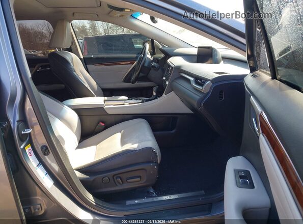 JTJDZKCA3J2009513 2018 LEXUS RX 350L Серый Вид салона спереди