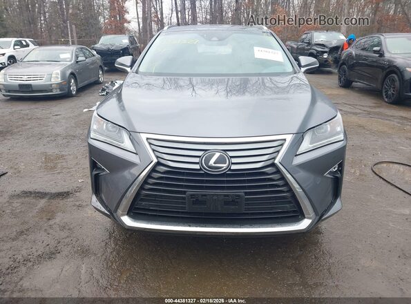 JTJDZKCA3J2009513 2018 LEXUS RX 350L Серый Вид щитка приборов