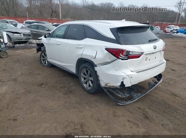 JTJDZKCA4K2019761 2019 LEXUS RX 350L White Trasero izquierdo