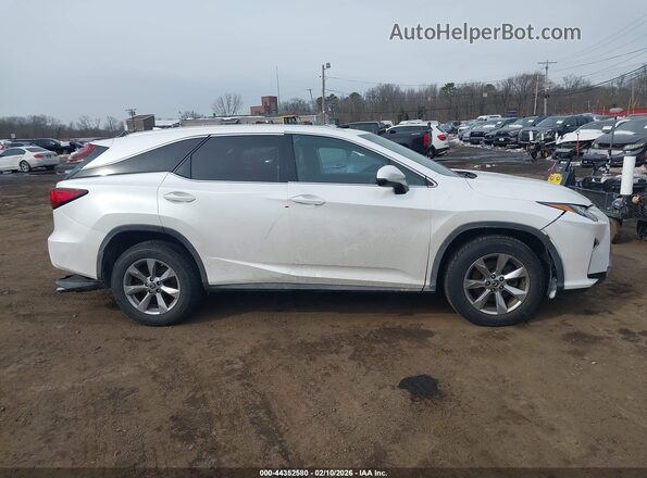 JTJDZKCA4K2019761 2019 LEXUS RX 350L White Vista interior trasera