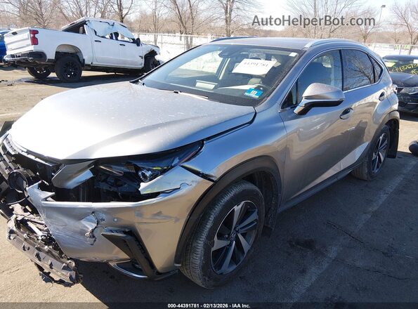 JTJGARDZ0L2233469 2020 LEXUS NX 300 Silver Vista tres cuartos delantera izquierda