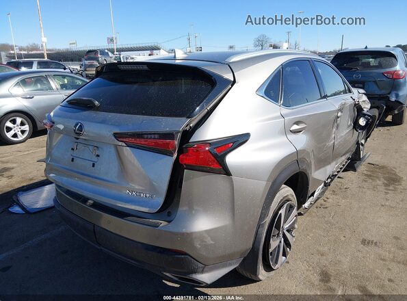 JTJGARDZ0L2233469 2020 LEXUS NX 300 Silver Trasero derecho