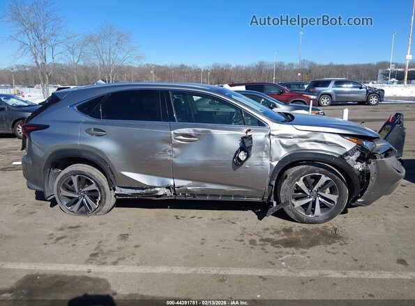JTJGARDZ0L2233469 2020 LEXUS NX 300 Silver Vista interior trasera