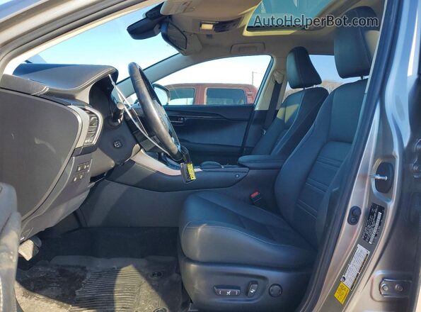 JTJGARDZ4L5002394 2020 LEXUS NX Silver Widok wnętrza z przodu