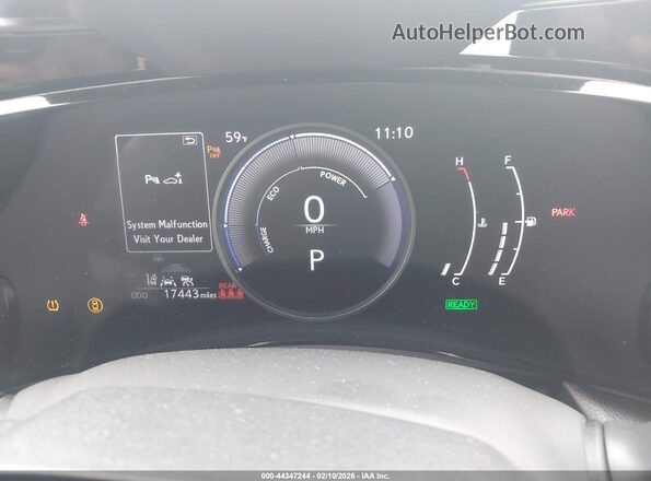 JTJGKCEZ0P2015191 2023 LEXUS NX 350H White Widok tylnych siedzeń