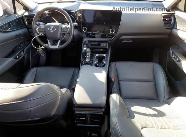 JTJGKCEZ1R2033489 2024 LEXUS NX White Dashboard view