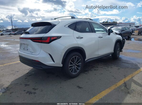 JTJGKCEZ4R2028934 2024 LEXUS NX 350H White უკანა მარჯვენა