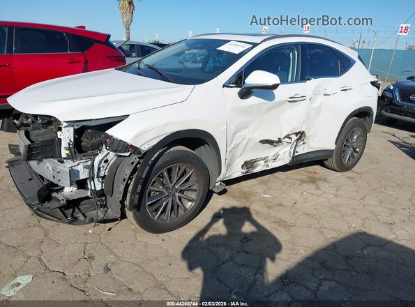 JTJGKCEZ4S5032941 2025 LEXUS NX 350H White წინა მარცხენა ხედი სამი მეოთხედიდან