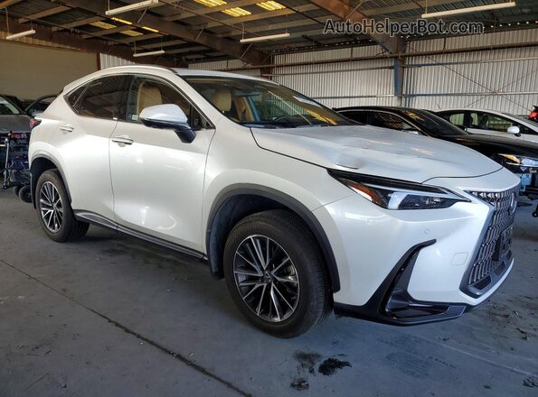 JTJGKCEZ9S2050594 2025 LEXUS NX White Delantero derecho